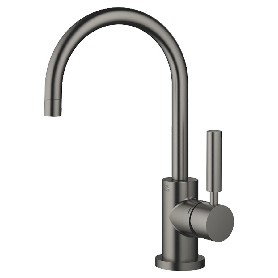 Mélangeur de lavabo TARA.
S 166 mm, goulot orientable
360°, avec soupape
d'écoulement