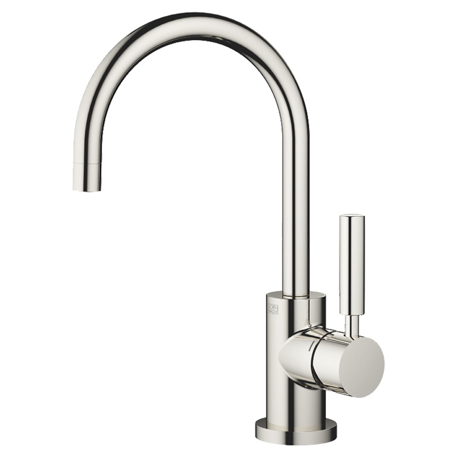 Mélangeur de lavabo TARA.
S 166 mm, goulot orientable
360°, avec soupape
d'écoulement