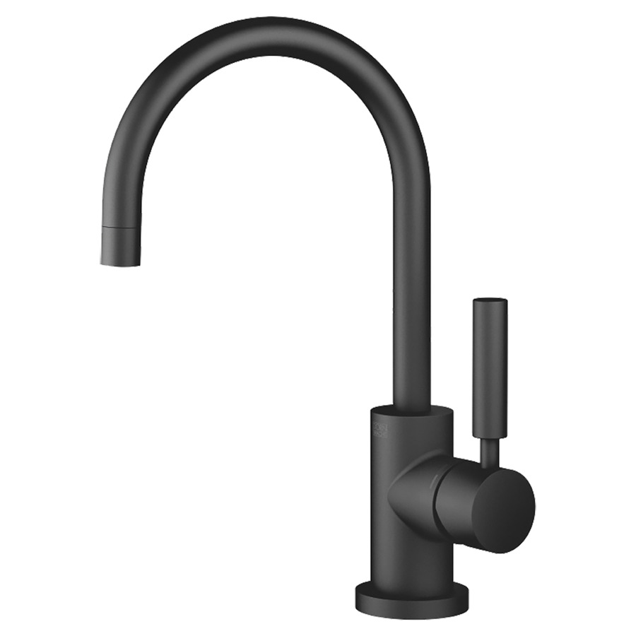 Mélangeur de lavabo TARA.
S 166 mm, goulot orientable
360°, avec soupape
d'écoulement
