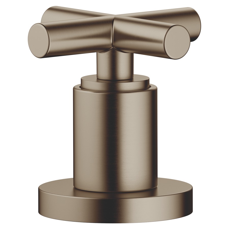 Robinet latéral TARA.
1/2", poignée à croix
rosace D 55 mm
groupe acoustique NT