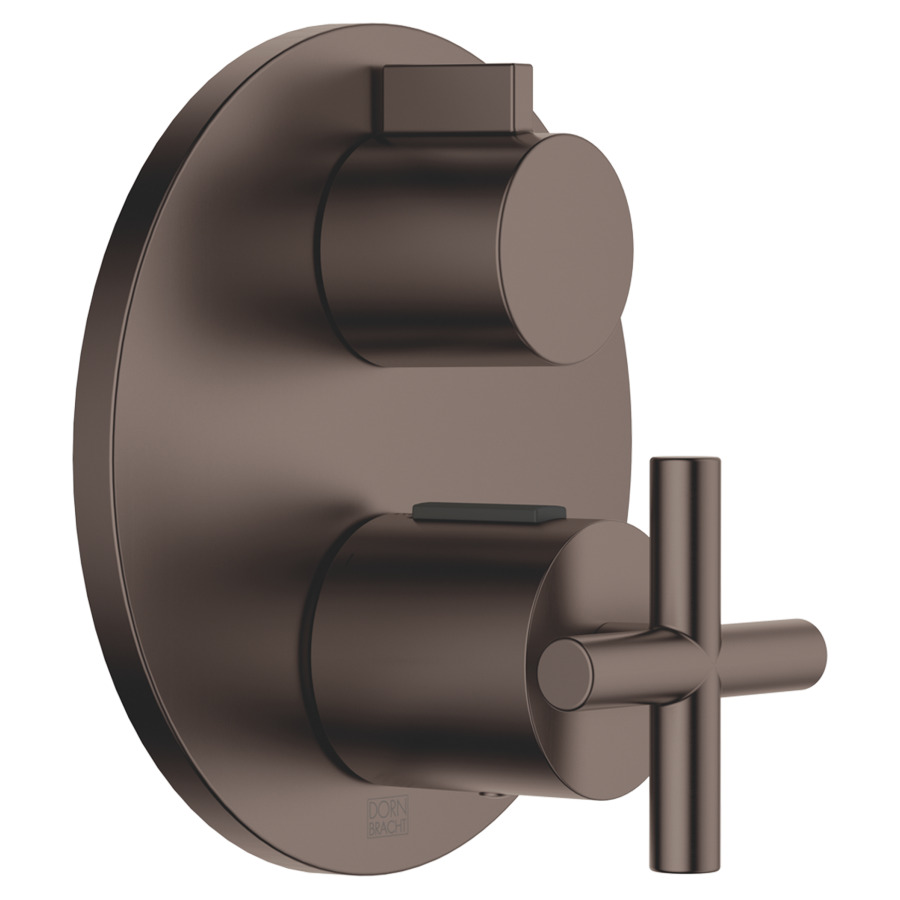 Thermostat-UP TARA.
Set de montage final
avec réglage de quantité
à 1 voie, plaque de recouvre-
ment D 150 mm, sans corps
à encastrer 751 018/019