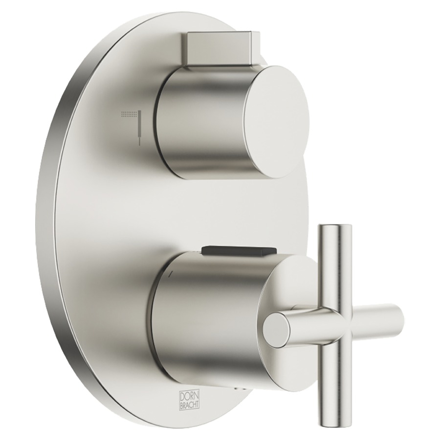 Thermostat-UP TARA.
Endmontageset
mit 2-Weg-Mengenregulierung
Abdeckplatte D 150 mm
ohne Einbaukörper 751 018/019