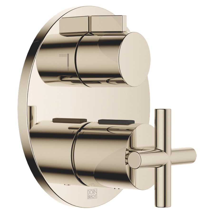 Thermostat-UP TARA.
Endmontageset
mit 2-Weg-Mengenregulierung
Abdeckplatte D 150 mm
ohne Einbaukörper 751 018/019