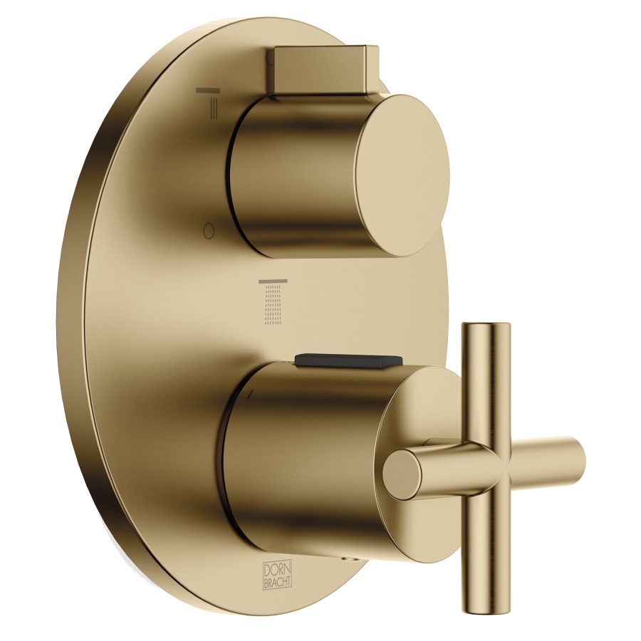 Thermostat-UP TARA.
et de montage final
avec réglage de quantité
à 3 voies, plaque de recouvre-
ment D 150 mm, sans corps
à encastrer 751 104/105