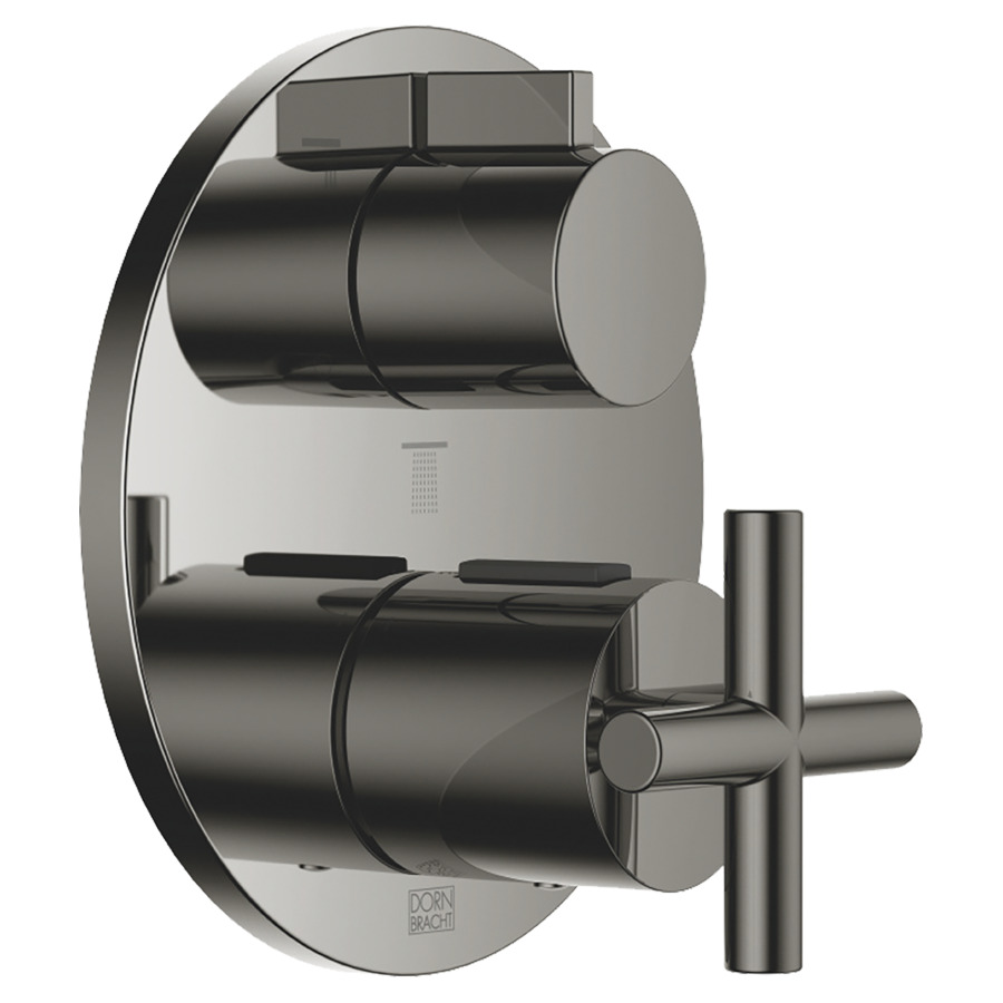 Thermostat-UP TARA.
et de montage final
avec réglage de quantité
à 3 voies, plaque de recouvre-
ment D 150 mm, sans corps
à encastrer 751 104/105