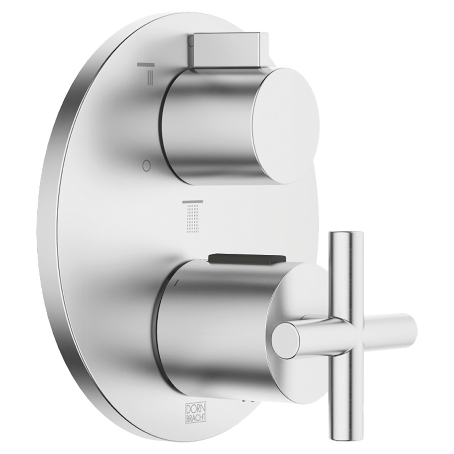 Thermostat-UP TARA.
Endmontageset
mit 3-Weg-Mengenregulierung
Abdeckplatte D 150 mm
ohne Einbaukörper 751 104/105