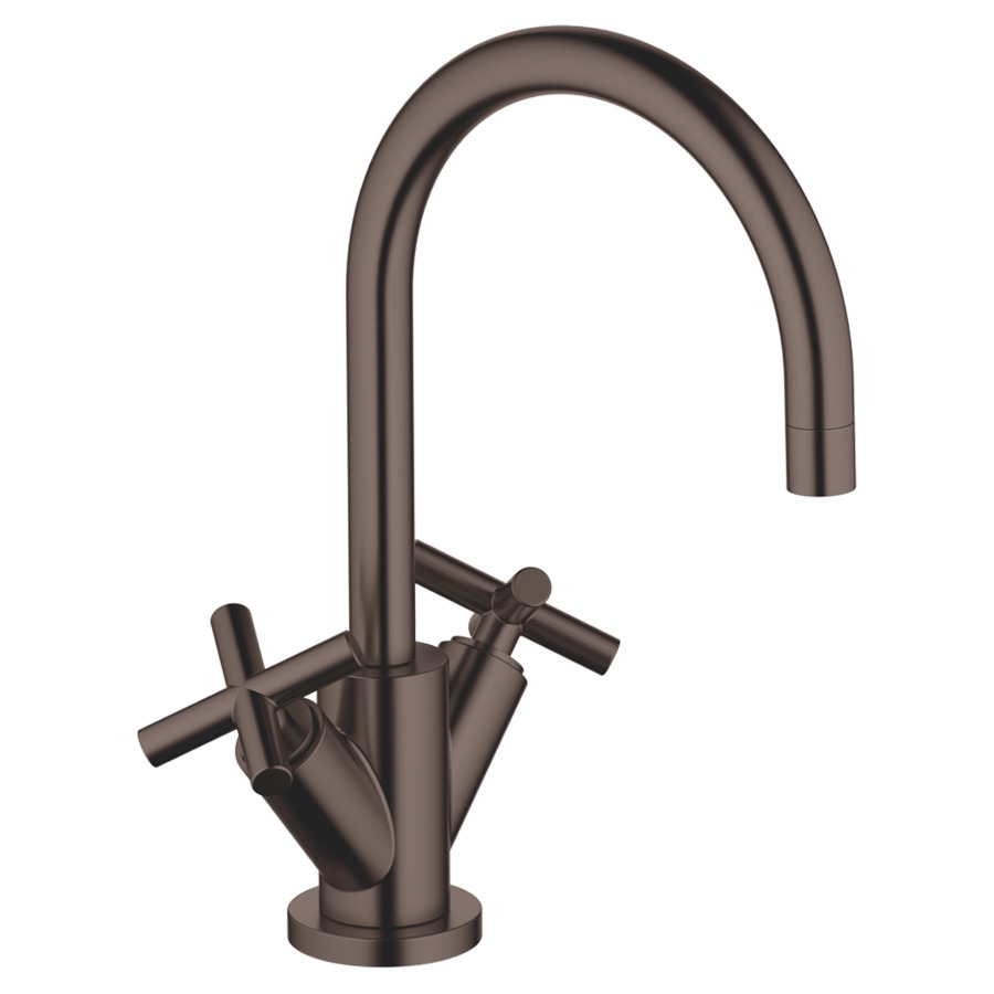 Batterie de lavabo TARA.
S 165 mm goulot orientable
vidage excentrique
groupe acoustique I