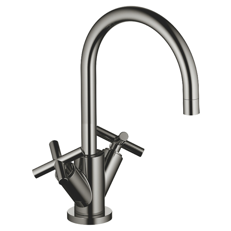 Batterie de lavabo TARA.
S 165 mm goulot orientable
vidage excentrique
groupe acoustique I