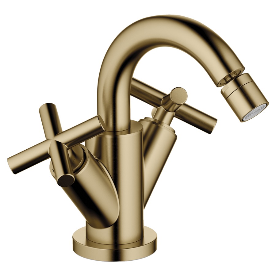 Batterie de bidet TARA.
S 110 mm, buse orientable
vidage excentrique
groupe acoustique I