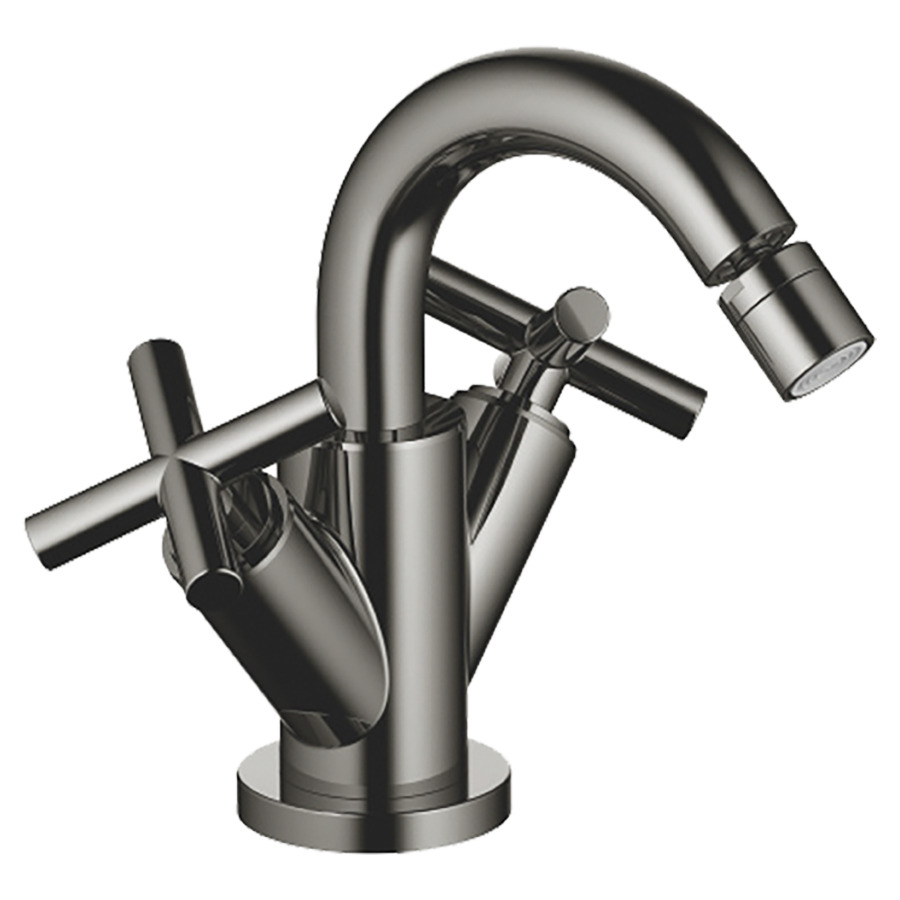 Batterie de bidet TARA.
S 110 mm, buse orientable
vidage excentrique
groupe acoustique I