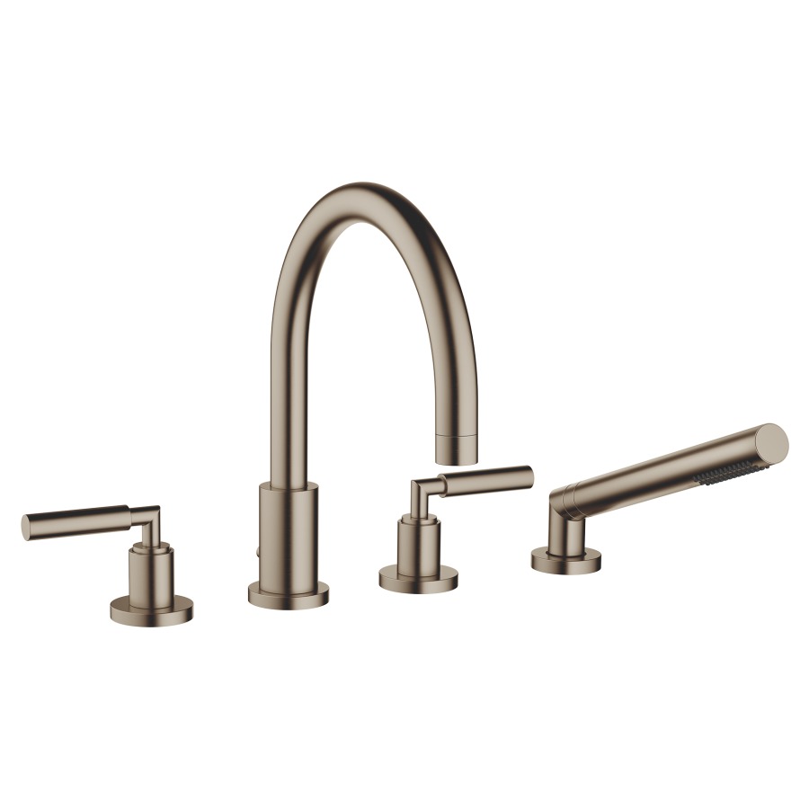 Batterie de remplissage TARA.
4-trous, goulot de baignoire
S 220 mm, robinets latérales
1/2", inverseur automatique
douche extensible, pour
montage sur gorge ou hors
baignoire
groupe acoustique I