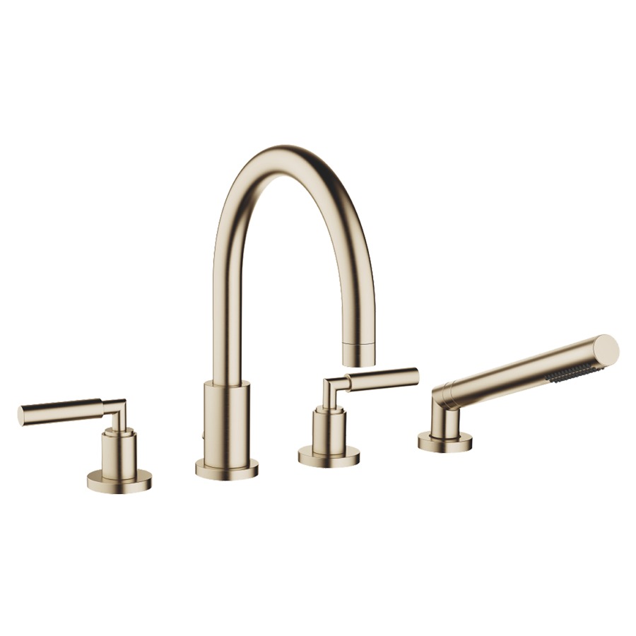 Batterie de remplissage TARA.
4-trous, goulot de baignoire
S 220 mm, robinets latérales
1/2", inverseur automatique
douche extensible, pour
montage sur gorge ou hors
baignoire
groupe acoustique I