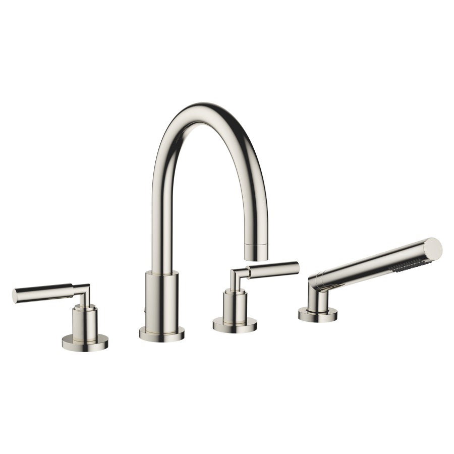 Batterie de remplissage TARA.
4-trous, goulot de baignoire
S 220 mm, robinets latérales
1/2", inverseur automatique
douche extensible, pour
montage sur gorge ou hors
baignoire
groupe acoustique I