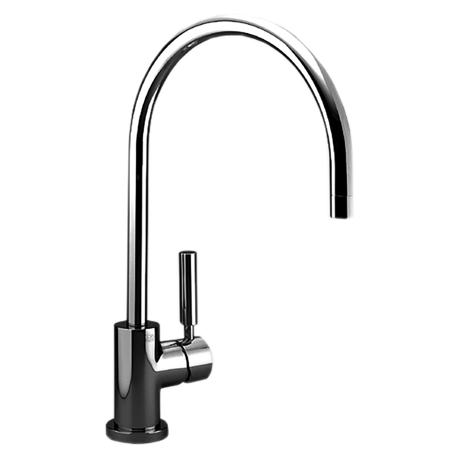 Mélangeur d'évier TARA CLASSIC
S 200 mm, goulot orientable
poignée à levier à droite
groupe acoustique I