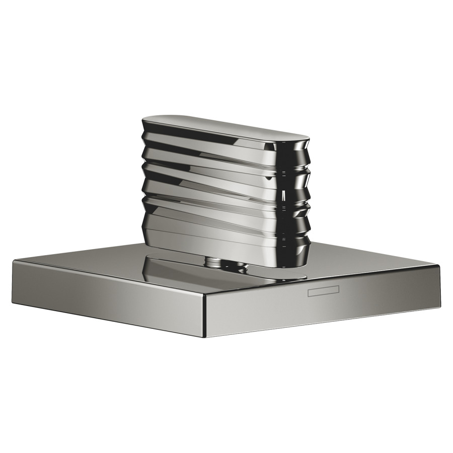 Robinet latéral CL.1 1/2"
fermant à droite, en relief
rosace 60 x 60 mm