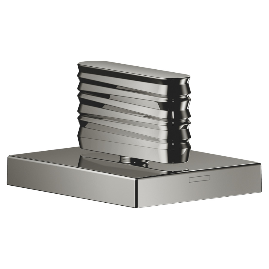Robinet latéral CL.1 1/2"
fermant à droite, en relief
rosace 60 x 47 mm