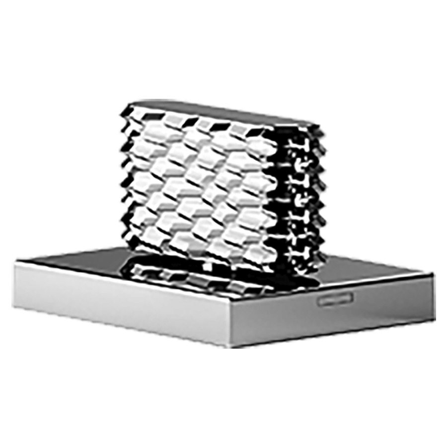 Robinet latéral CL.1 1/2"
fermant à droite, en relief
rosace 60 x 47 mm