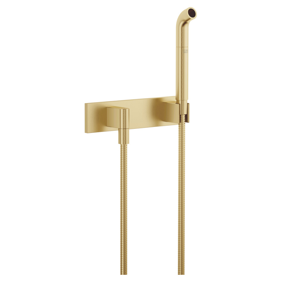 Garniture de douche MEM
tube pour jet d'eau
tuyau de douche 125 cm, coude
de raccordement 1/2", plaque
de recouvrement 240 x 60 mm
groupe acoustique U