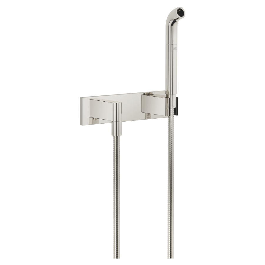 Garniture de douche MEM
tube pour jet d'eau
tuyau de douche 125 cm, coude
de raccordement 1/2", plaque
de recouvrement 240 x 60 mm
groupe acoustique U