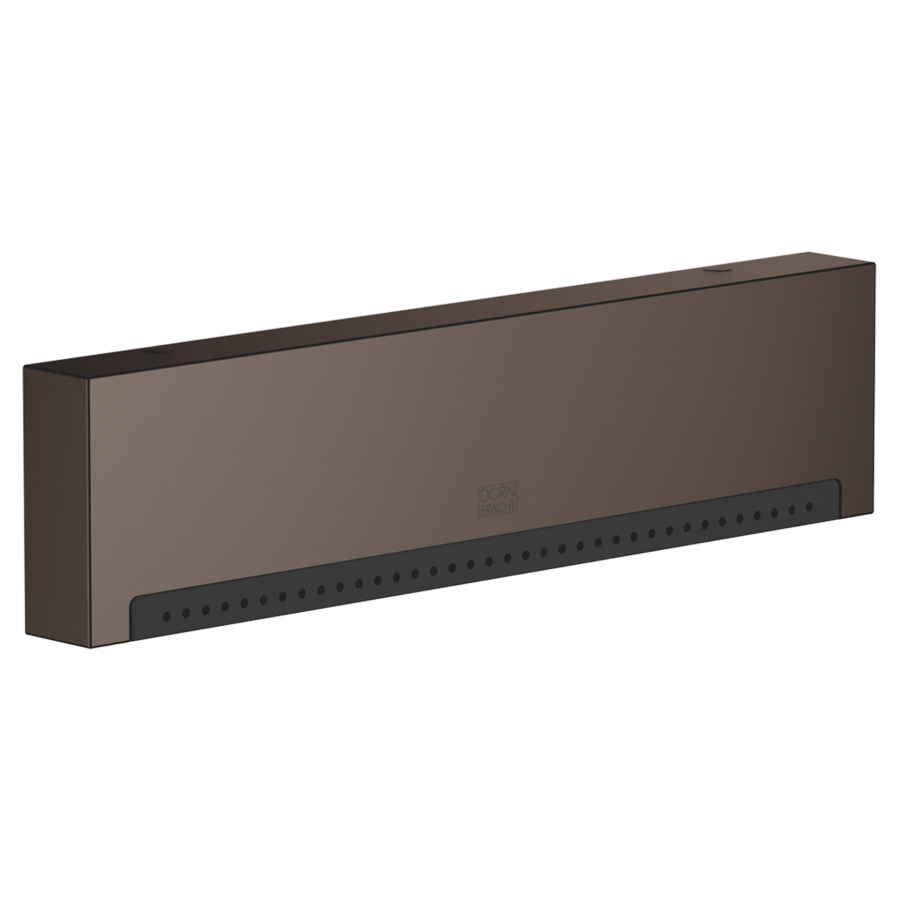 Douche murale DEQUE/MEM/
SYMETRICS WaterFall Pearl-
stream 1/2", S 22 mm, brise-
jet avec 36 jets individuels
216 x 10 mm
plaque 240 x 60 mm
montage avec raccordement
rapide, débit 9,5 l/min
groupe acoustique II