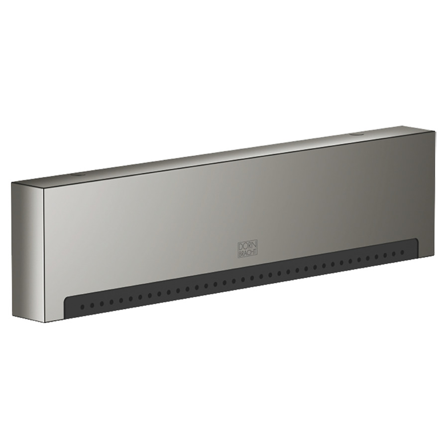 Douche murale DEQUE/MEM/
SYMETRICS WaterFall Pearl-
stream 1/2", S 22 mm, brise-
jet avec 36 jets individuels
216 x 10 mm
plaque 240 x 60 mm
montage avec raccordement
rapide, débit 9,5 l/min
groupe acoustique II