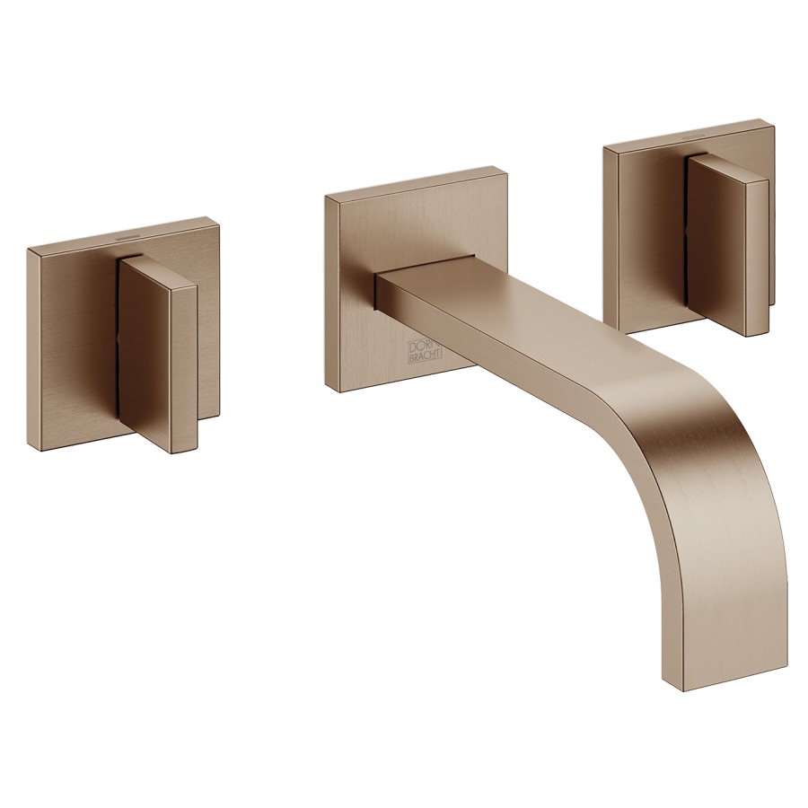 Batterie murale à 3 trous MEM
2 robinets latéraux 1/2"
S 170 mm goulot fixe 1/2"
rosaces séparées 60 x 60 mm
sans corps à encastrer
751 379/380
groupe acoustique I