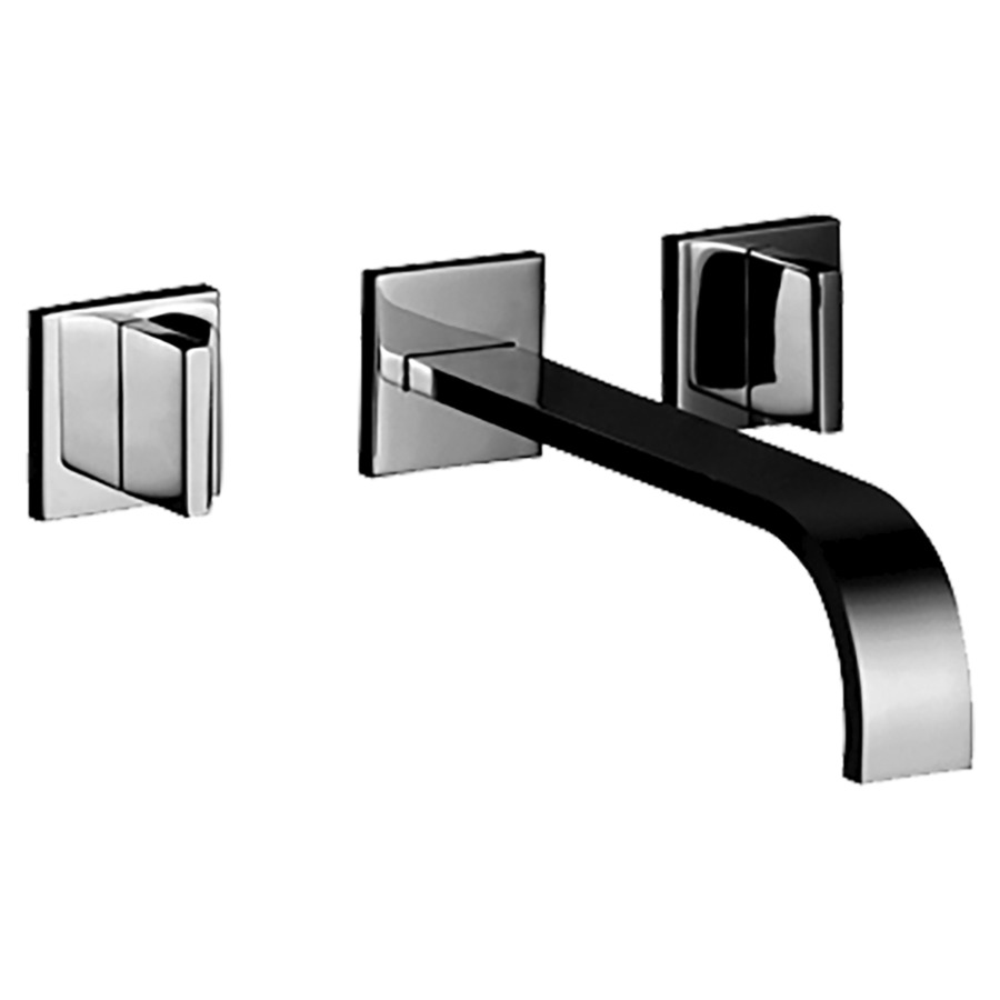 Batterie murale à 3 trous MEM
2 robinets latéraux 1/2"
S 240 mm goulot fixe 1/2"
rosaces séparées 60 x 60 mm
sans corps à encastrer
751 379/380
groupe acoustique I