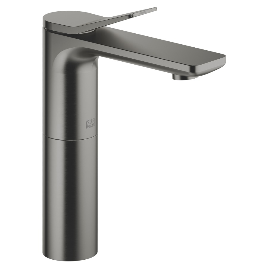 Mélangeur de lavabo LISSÉ
S 130 mm, goulot haut H 236 mm
goulot fixe, sans vidage
excentrique