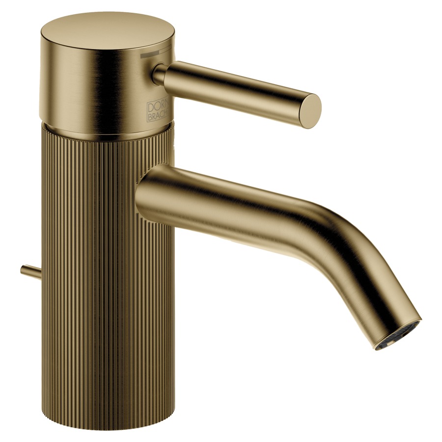 Mélangeur de lavabo META
S 125 mm, goulot fixe
vidage excentrique, avec une
structure linéaire