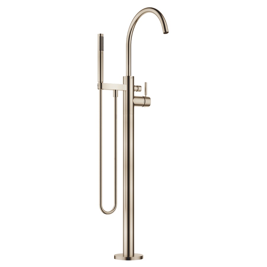 Mélangeur de bain META
S 281 mm, goulot orientable
360°, H jusqu'à aérateur
899-969 mm, avec colonne pour
montage à pose libre
inverseur, douche à main bâton
système anticalcaire, tuyau
125 cm, support, sans corps à
encastrer 751 035
groupe acoustique II