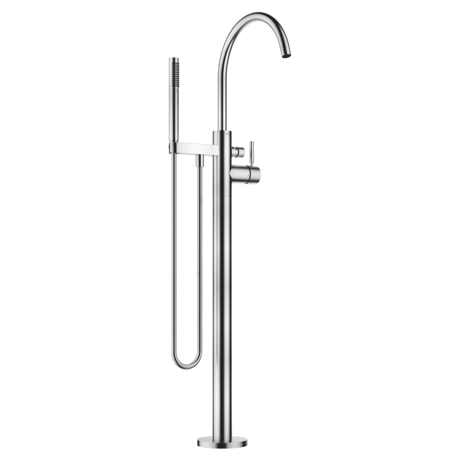 Mélangeur de bain META
S 281 mm, goulot orientable
360°, H jusqu'à aérateur
899-969 mm, avec colonne pour
montage à pose libre
inverseur, douche à main bâton
système anticalcaire, tuyau
125 cm, support, sans corps à
encastrer 751 035
groupe acoustique II