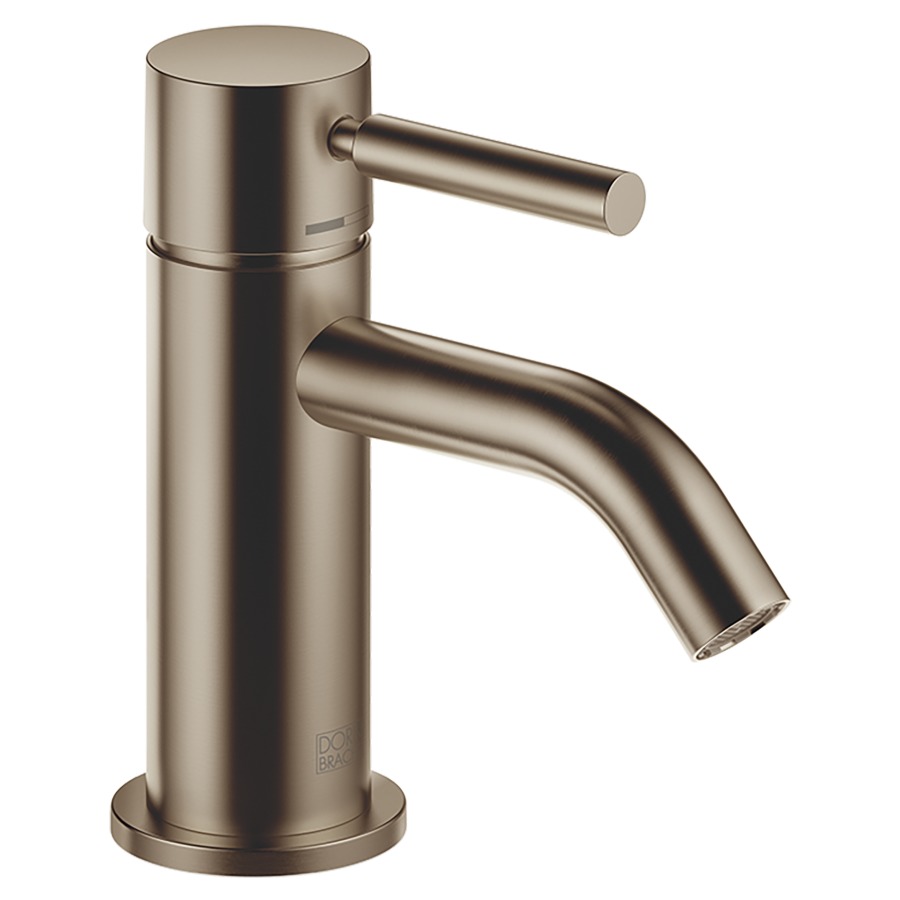 Mélangeur de lavabo META
S 105 mm, goulot fixe
sans vidage
groupe acoustique I