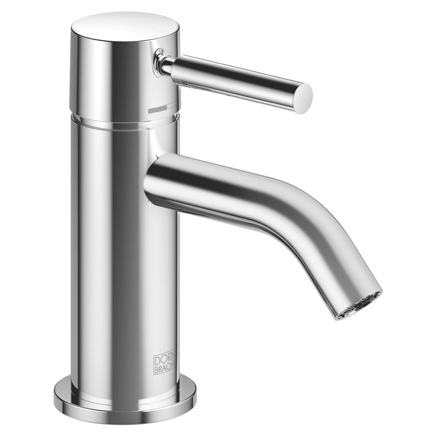 Mélangeur de lavabo META
S 105 mm, goulot fixe
sans vidage
groupe acoustique I