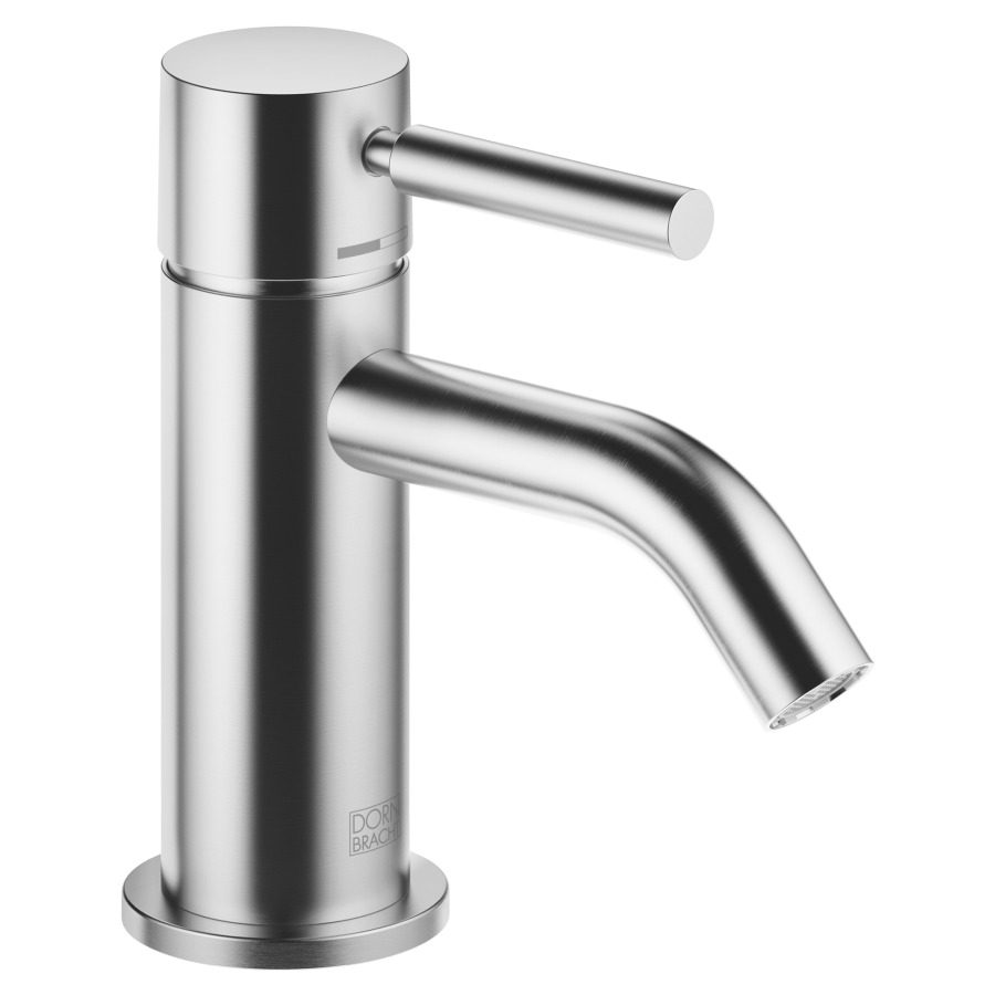 Mélangeur de lavabo META
S 105 mm, goulot fixe
sans vidage
groupe acoustique I