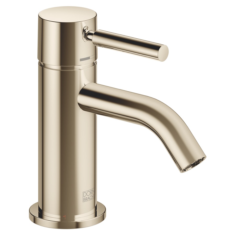 Mélangeur de lavabo META
S 105 mm, goulot fixe
sans vidage
groupe acoustique I
