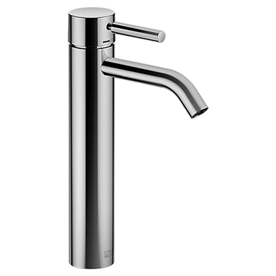 Mélangeur de lavabo META
S 135 mm, goulot fixe
haute colonne
H jusqu'à aérateur 219 mm
H totale 300 mm
sans vidage
groupe acoustique I