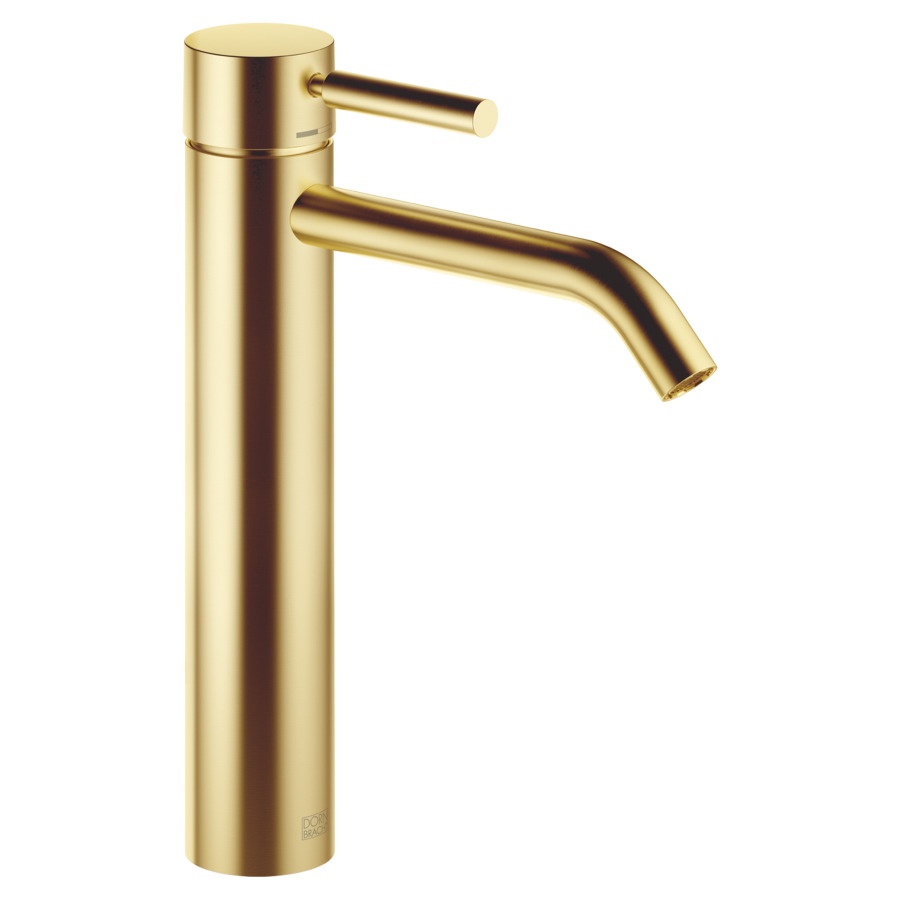 Mélangeur de lavabo META
S 165 mm, goulot fixe
haute colonne
H jusqu'à aérateur 219 mm
H totale 300 mm
sans vidage
groupe acoustique I