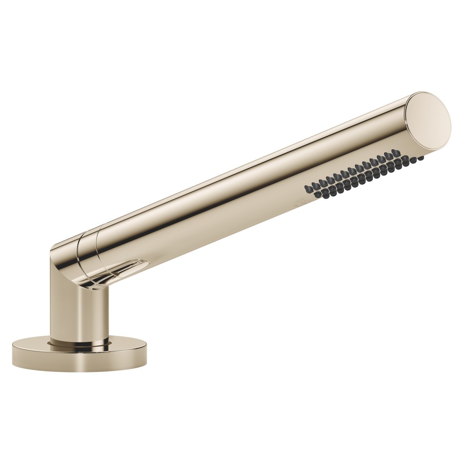 Garnit. de douche META
douche à main bâton, système
anticalcaire, tuyau 175 cm
pour montage sur bord de
baignoire, groupe acoustique I