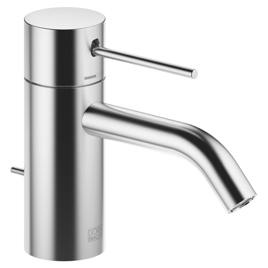 Mélangeur de lavabo META SLIM
S 125 mm, goulot fixe
vidage excentrique