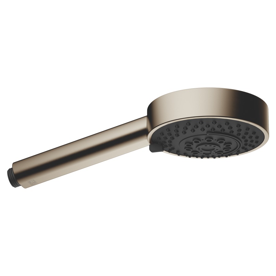 Douche à main DORNBRACHT
1/2" système anticalcaire
réglable normale/soft/massage
pomme de douche D 120 mm
débit 15 l/min.