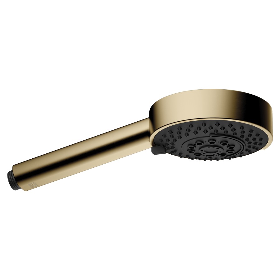 Douche à main DORNBRACHT
1/2" système anticalcaire
réglable normale/soft/massage
pomme de douche D 120 mm
débit 15 l/min.
