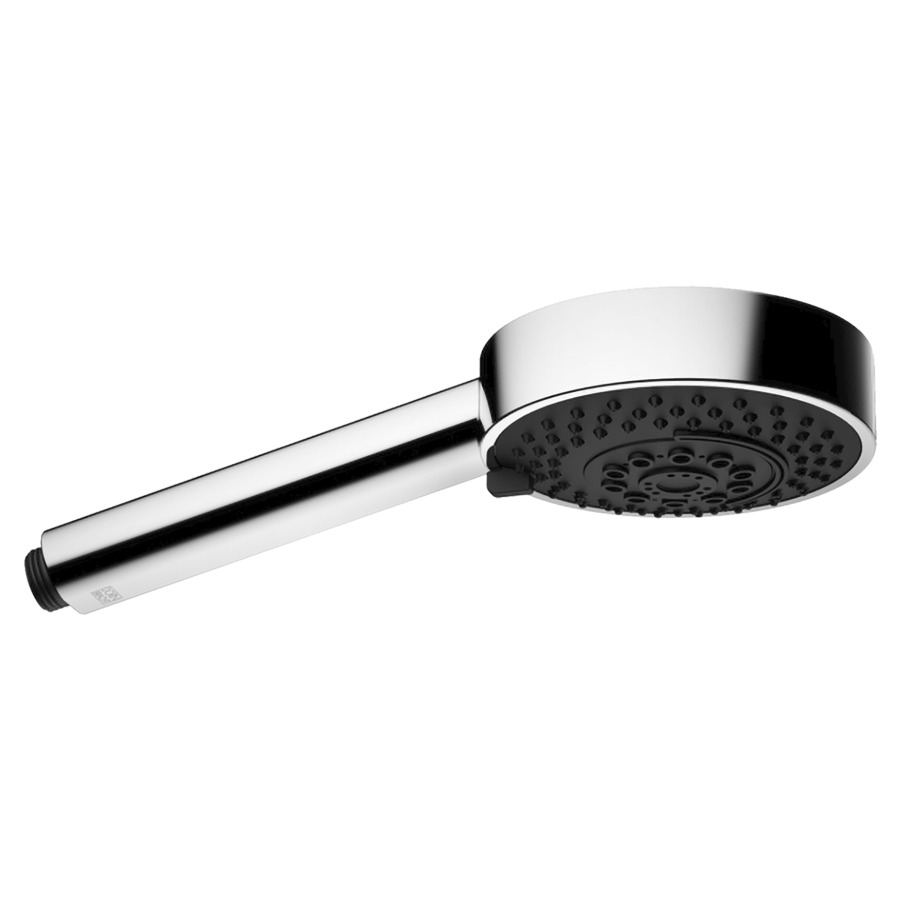 Douche à main DORNBRACHT
1/2" système anticalcaire
réglable normale/soft/massage
pomme de douche D 120 mm
débit 15 l/min.