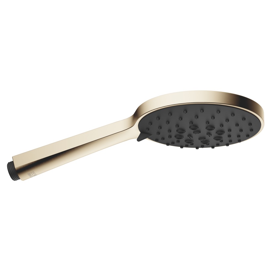Douche à main DORNBRACHT
1/2" système anticalcaire
réglable normale/soft/massage
pomme de douche D 130 mm
débit 15 l/min.