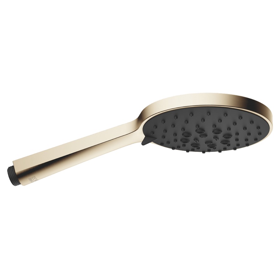 Douche à main DORNBRACHT
1/2" système anticalcaire
réglable normale/soft/massage
pomme de douche D 130 mm
débit 6,8 l/min.