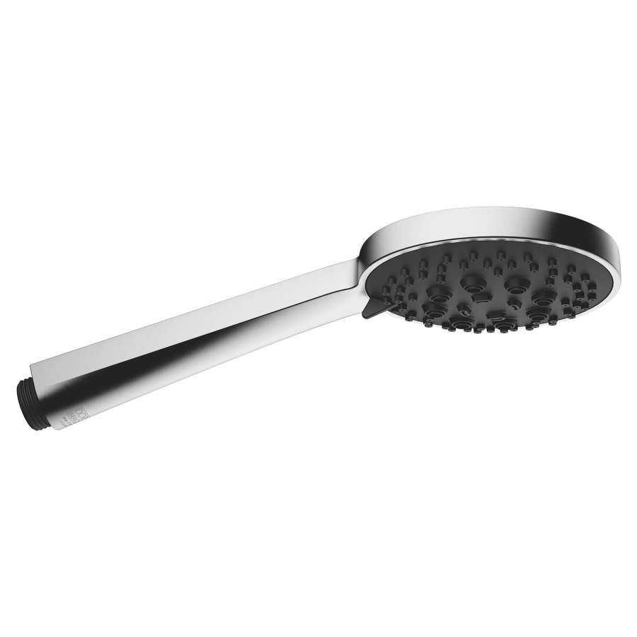 Douche à main DORNBRACHT
1/2" système anticalcaire
réglable normale/soft/massage
pomme de douche D 100 mm
débit 15 l/min.