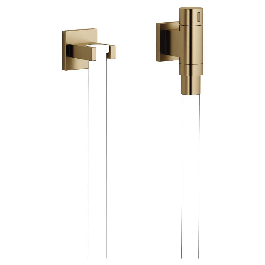 Coude de raccordement mural
SYMETRICS WATERTUBE Kneipp
robinet de réglage et d'arrêt
1/2", rosace 60 x 60 mm
support, raccordement de tuyau
M33, sans tuyau 752 787/788