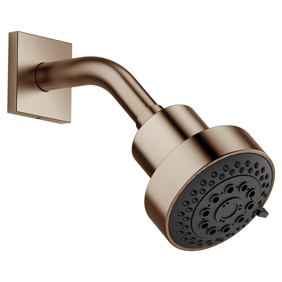 Pomme de douche SYMETRICS
1/2", à rotule, système anti-
calcaire, réglable normale/
soft/massage, rosace
60 x 60 mm, débit 9 l/min
groupe acoustique NT