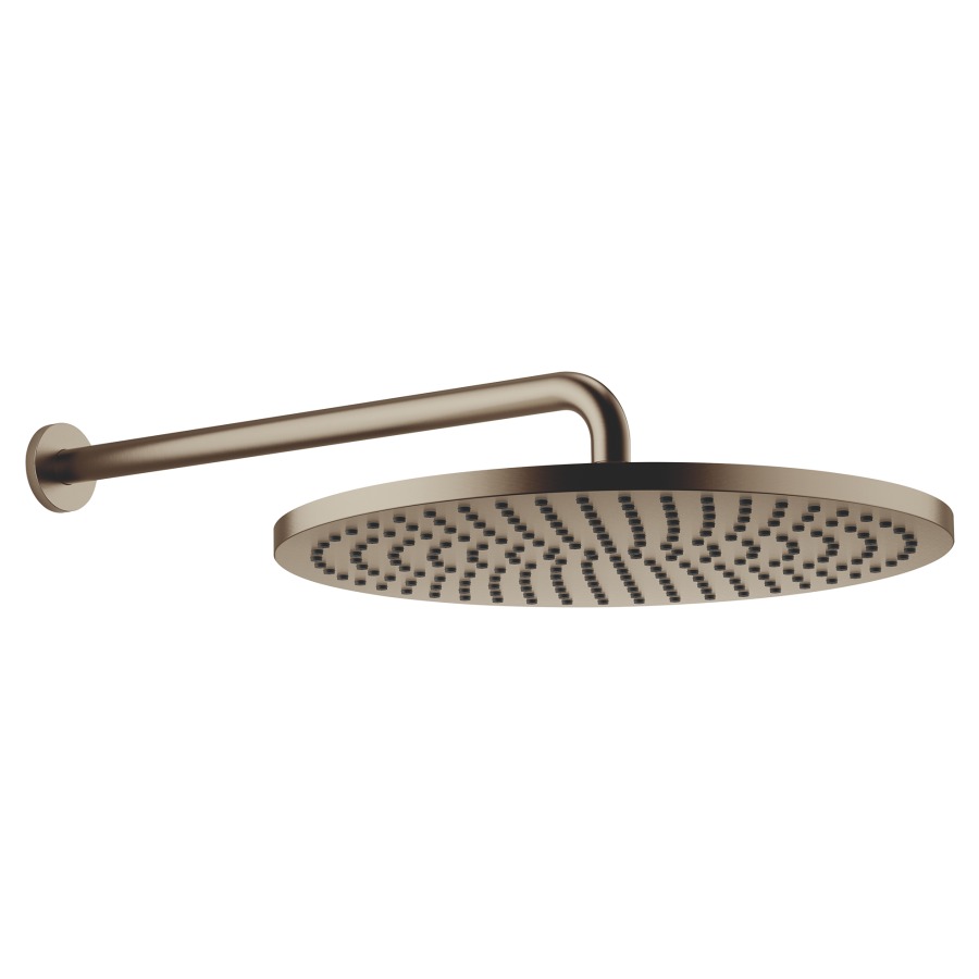Douche murale DORNBRACHT
S 450 mm, D 400 mm, 1/2"
système anticalcaire
rosace D 60 mm, débit 14 l/min