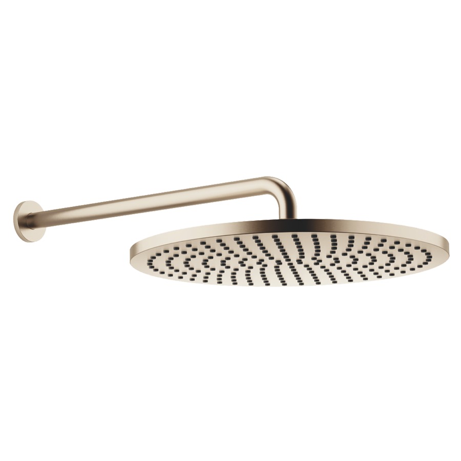 Douche murale DORNBRACHT
S 450 mm, D 400 mm, 1/2"
système anticalcaire
rosace D 60 mm, débit 14 l/min