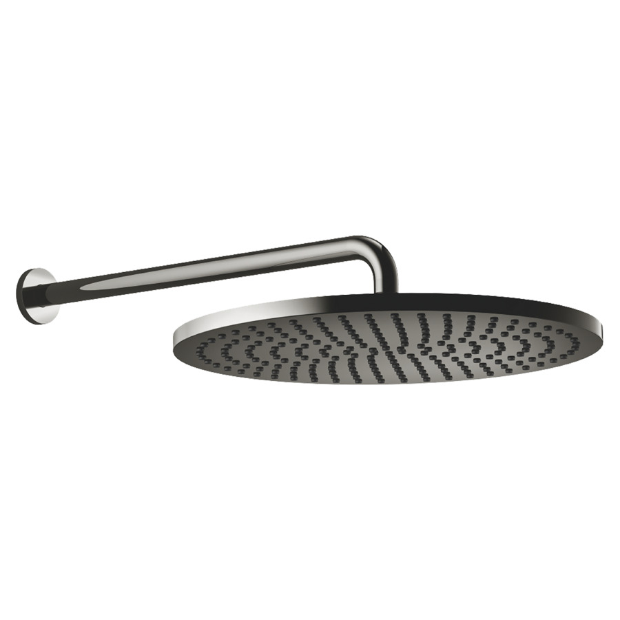 Douche murale DORNBRACHT
S 450 mm, D 400 mm, 1/2"
système anticalcaire
rosace D 60 mm, débit 14 l/min
